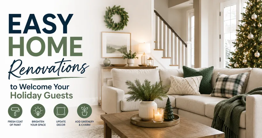Easy Home Renovations to Welcome Your Holiday Guests