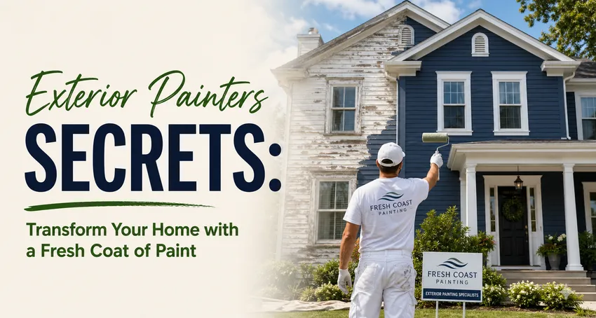 Exterior Painters Secrets: Transform Your Home with a Fresh Coat of Paint