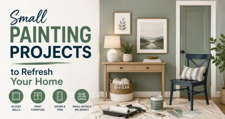 Small Painting Projects to Refresh Your Home
