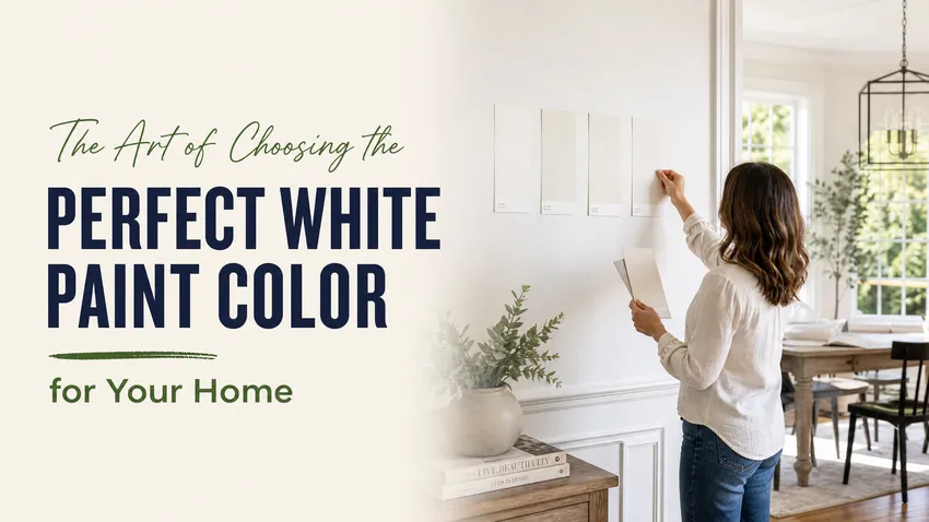 The Art of Choosing the Perfect White Paint Color for Your Home