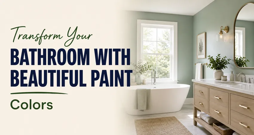 Transform Your Bathroom with These Beautiful Paint Colors