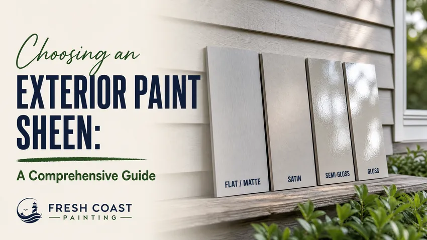 Choosing an Exterior Paint Sheen: A Comprehensive Guide