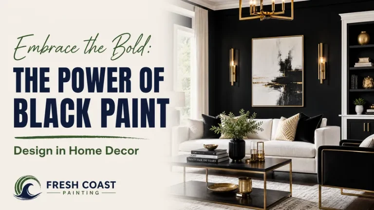 Embrace the Bold: The Power of Black Paint Design in Home Decor