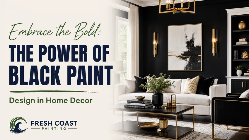 Embrace the Bold: The Power of Black Paint Design in Home Decor