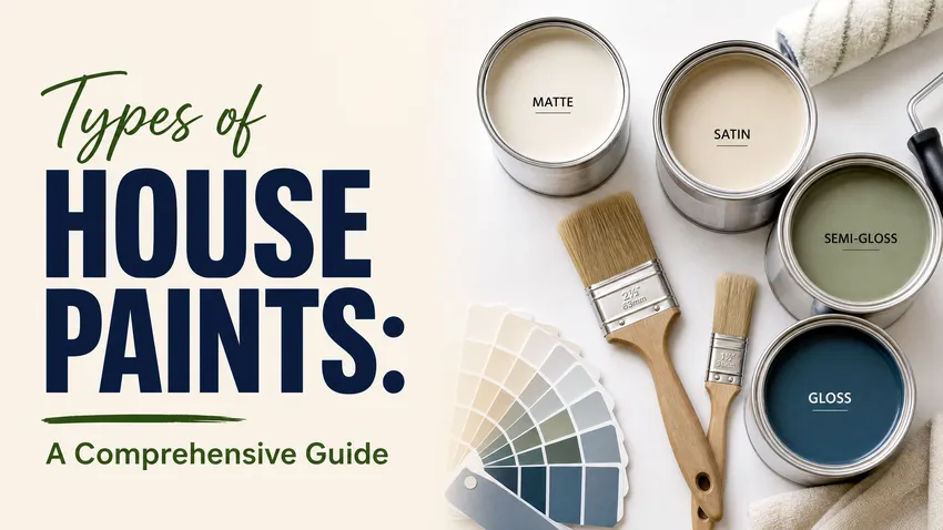 Types of House Paints: A Comprehensive Guide
