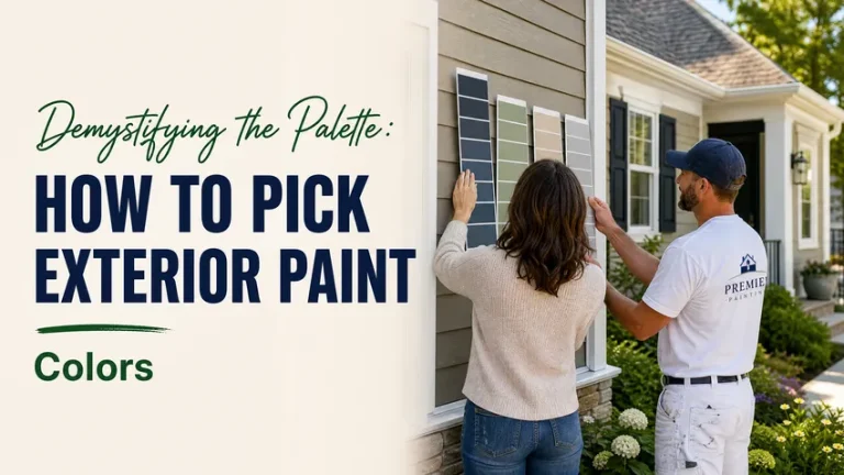 Demystifying the Palette: How to Pick Exterior Paint Colors