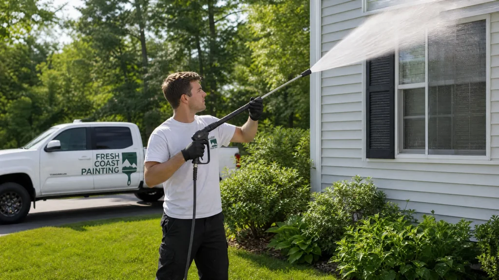 what is pressure washing