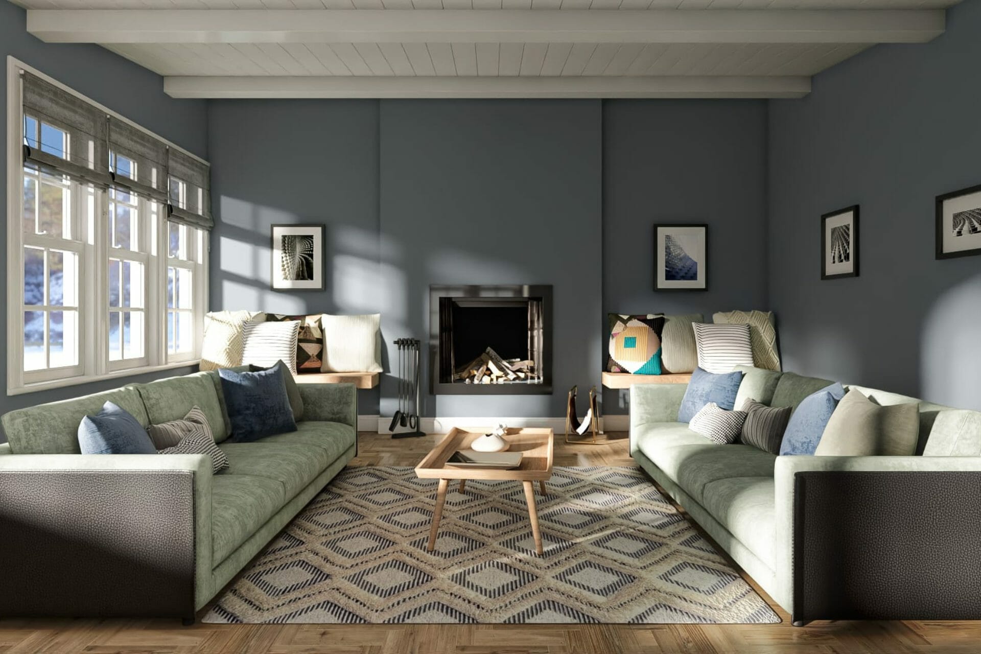 How to paint interior walls