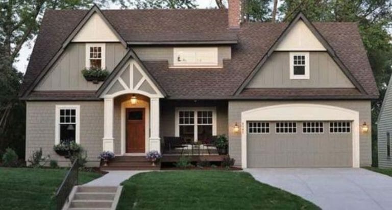 what is the most popular color for a house exterior