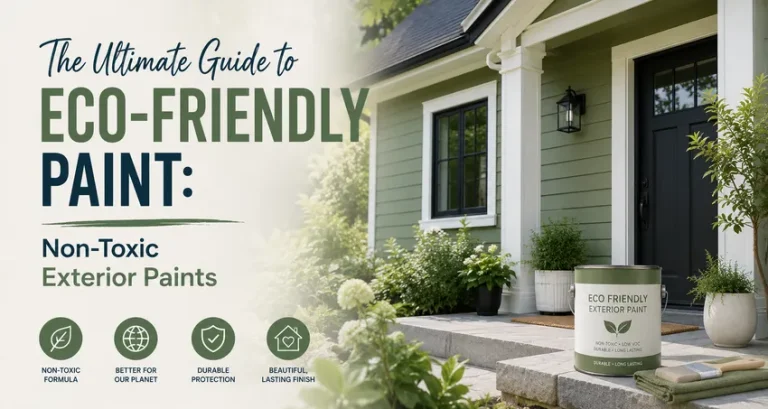 The Ultimate Guide to Eco-Friendly Paint Non-Toxic Exterior Paints